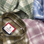logoff linen checks shirt