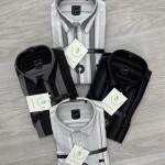 logoff Half sleeve cotton stripes shirt