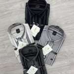 logoff Half sleeve cotton stripes shirt