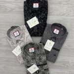 logoff oxford printed shirt