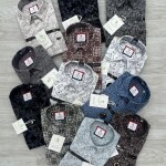 logoff oxford printed shirt