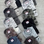 logoff oxford printed shirt