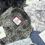 logoff oxford printed shirt