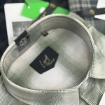 logoff melange checks shirt