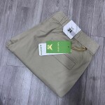 black letter cargo cotton pant