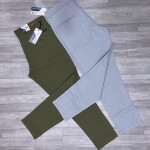 DUSTER BLUE COTTON LINEN PANT