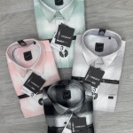 logoff cotton oxford checks shirt