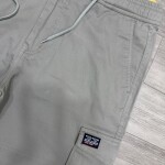 wood machine cargo cotton pant