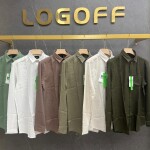 logoff linen shirt