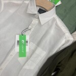 logoff linen shirt