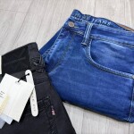 Wood machine Ankle Fit Jeans pant