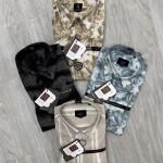 logoff lycra printed shirt