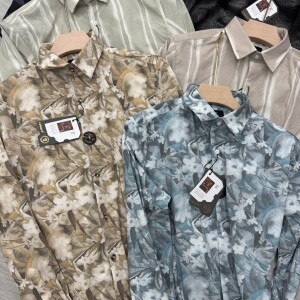 logoff lycra printed shirt