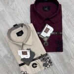 logoff embroidery shirt