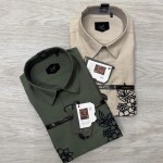 logoff embroidery shirt