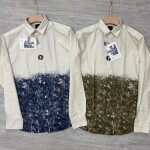 logoff premium quality pure cotton shirt