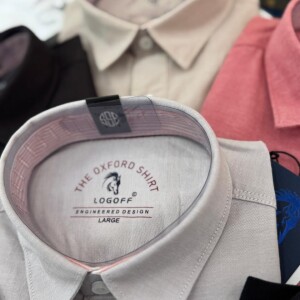 logoff oxford plain shirt