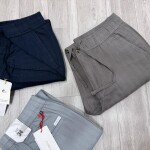 carbon plus baggy linen pant