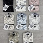 logoff premium cotton printed shirt