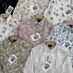 logoff premium cotton printed shirt