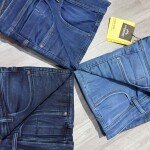 wood machine big size jeans pant