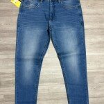 Wood machine Ankle Fit Jeans
