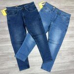 Wood machine Ankle Fit Jeans