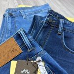 Wood machine Ankle Fit Jeans