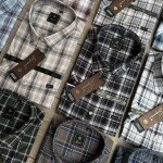 s squere half sleeve big size checks shirt