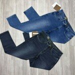Wood machine Ankle Fit Jeans pant