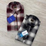 logoff cotton oxford checks shirt