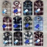 logoff cotton oxford checks shirt