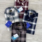 logoff cotton oxford checks shirt