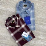 logoff cotton oxford checks shirt