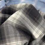 logoff cotton oxford checks shirt